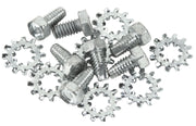 1963-1967 Corvette Antenna Ground Strap Screw & Lockwasher Set. - CA-35173-Corvette-Store-Online