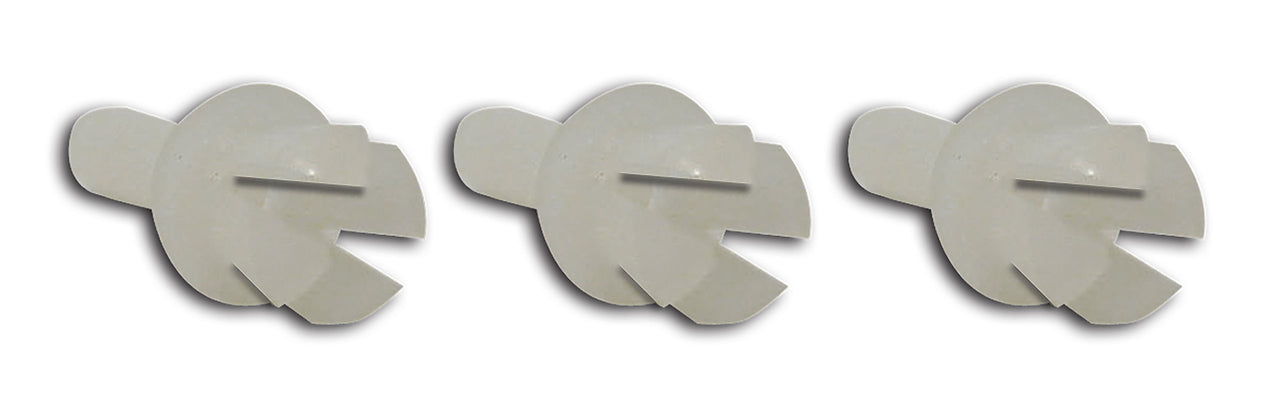 1956-1982 Corvette Horn Contact Plastic Rivets. 3 Piece Set - CA-35703-Corvette-Store-Online