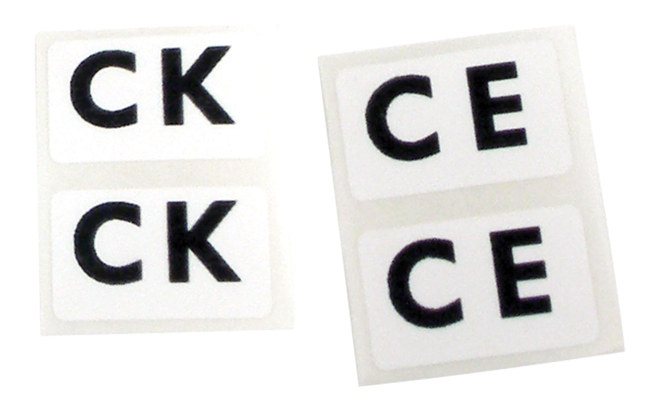 1978-1978 Corvette Labels. Shock Heavy Duty Suspension 4 Piece Set - CA-36471-Corvette-Store-Online