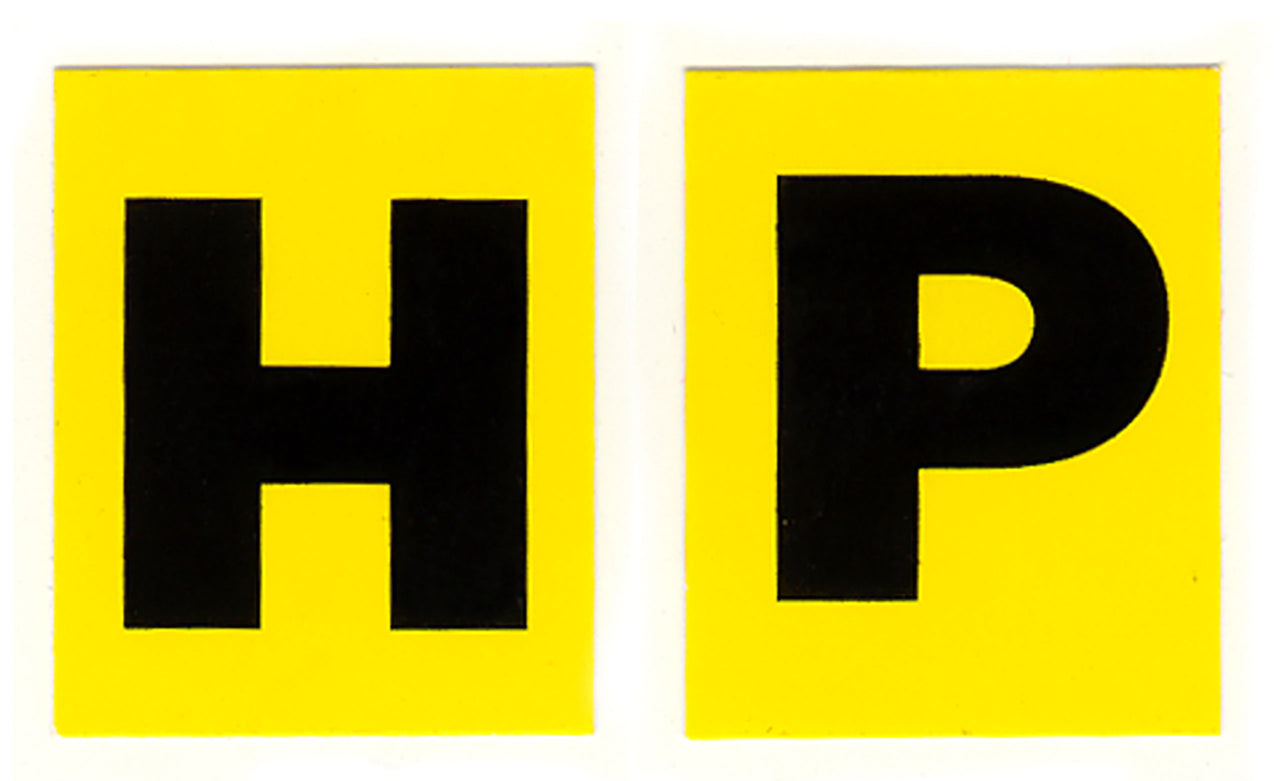 1966-1968 Corvette Decal. Valve Cover Engine Code-HP - CA-36477-Corvette-Store-Online