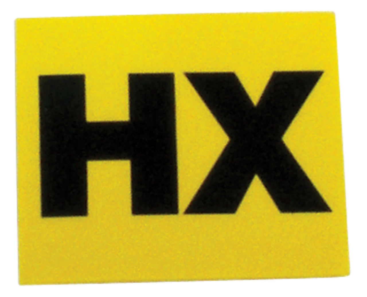 1969-1969 Corvette Decal. Valve Cover Engine Code-HX - CA-36488-Corvette-Store-Online