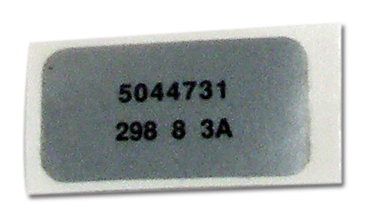 1969-1969 Corvette Label. Windshield Wiper Motor - CA-36502-Corvette-Store-Online