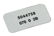 1970-1970 Corvette Label. Windshield Wiper Motor - CA-36503-Corvette-Store-Online