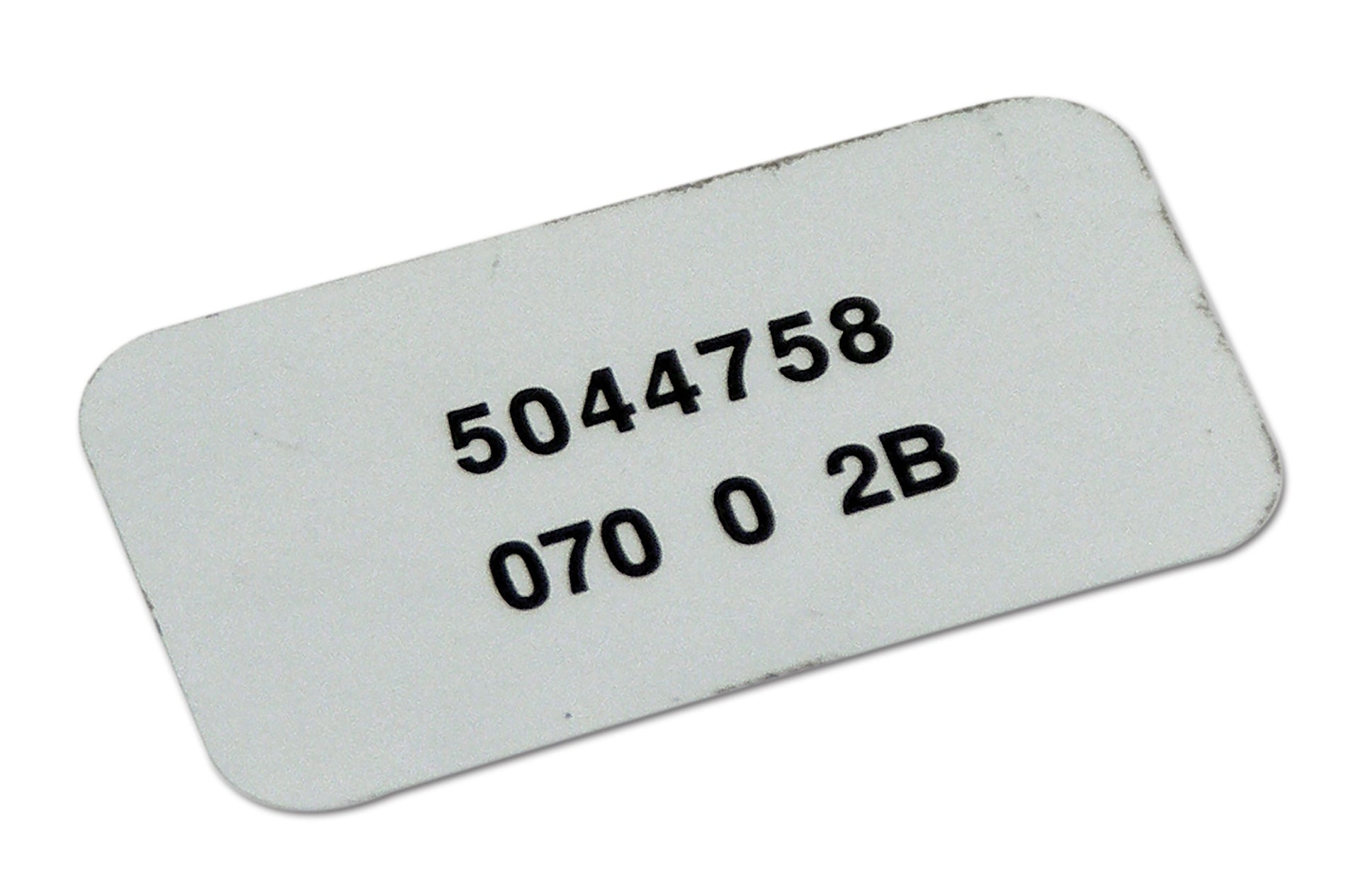 1970-1970 Corvette Label. Windshield Wiper Motor - CA-36503-Corvette-Store-Online