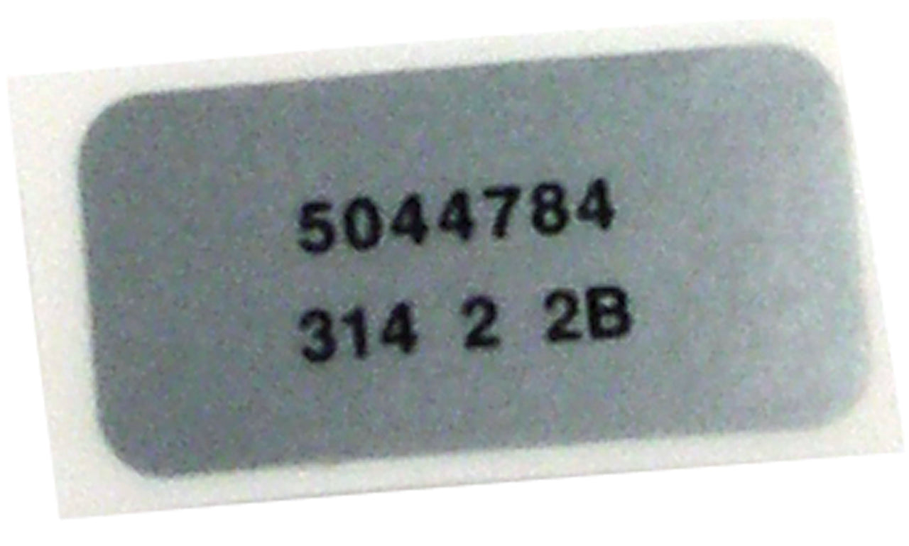 1973-1973 Corvette Label. Windshield Wiper Motor - CA-36505-Corvette-Store-Online