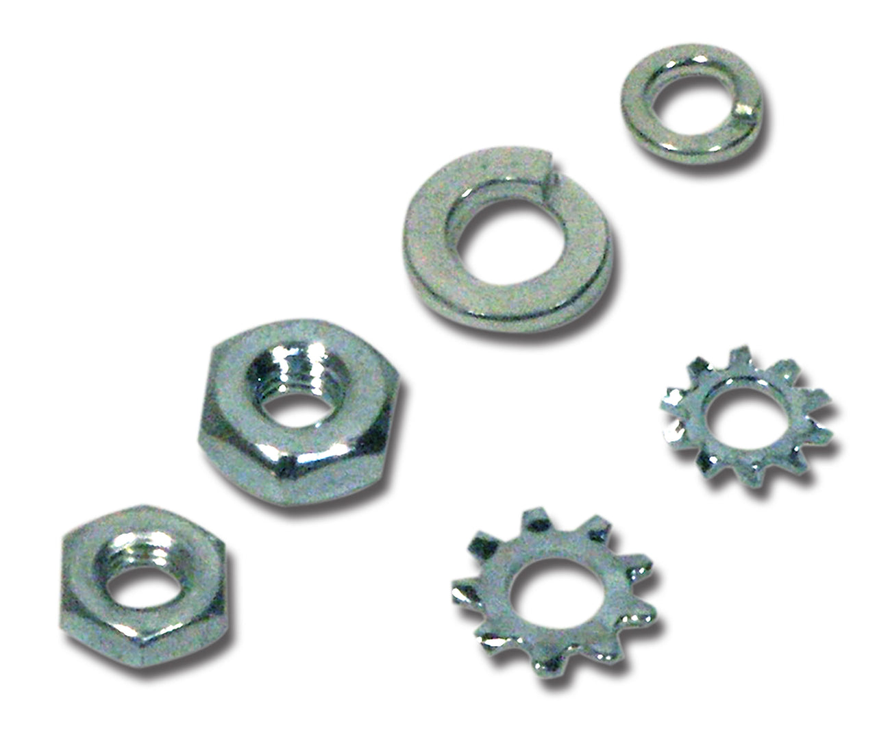 1963-1982 Corvette Alternator Terminal Nut & Lockwasher. - CA-36531-Corvette-Store-Online