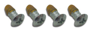 1968-1972 Corvette Fender Top Molding Screws. 4 Piece - CA-36629-Corvette-Store-Online