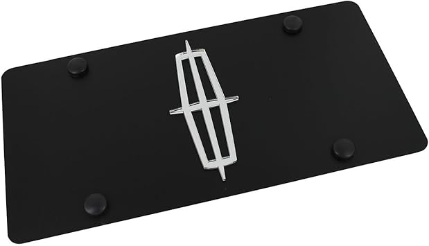 Lincoln Carbon Steel License Plate