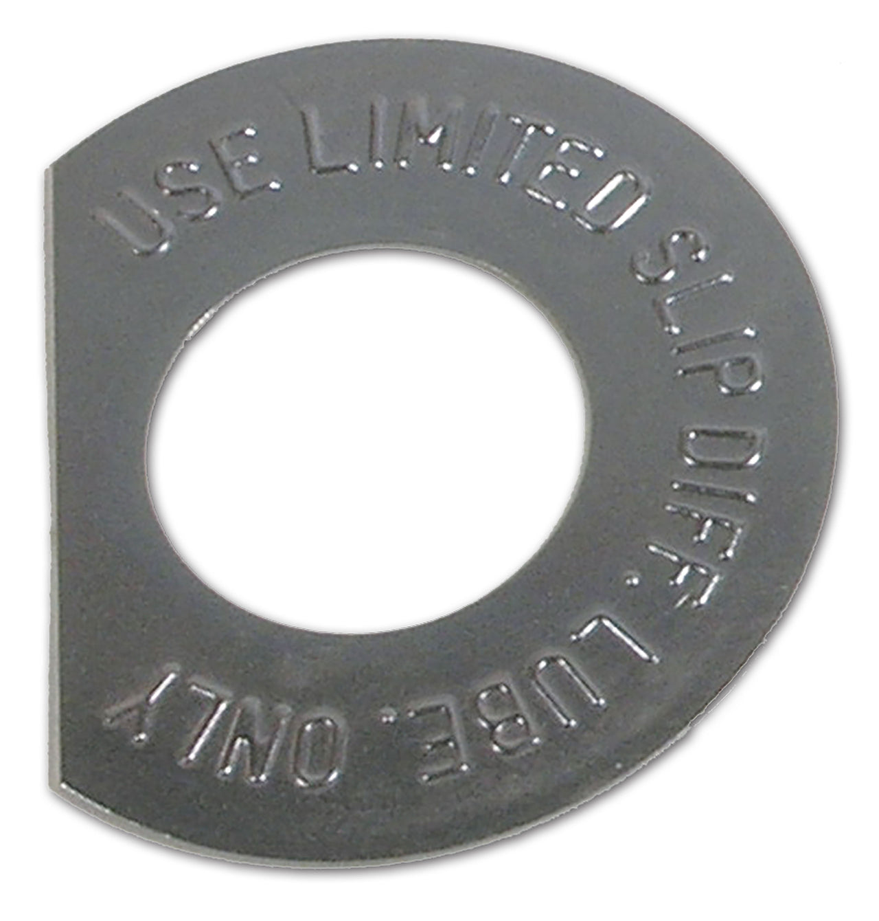 1963-1964 Corvette Tag. Limited Slip Rear End Metal - CA-37049-Corvette-Store-Online