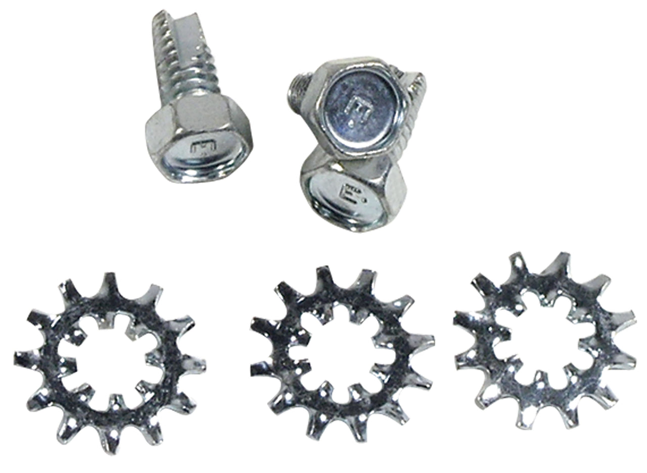 1963-1963 Corvette Voltage Regulator Mount Screws. 6 Piece Set - CA-37157-Corvette-Store-Online