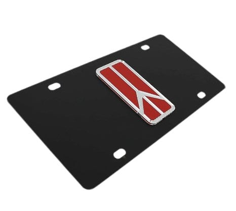 Oldsmobile Rocket Carbon Steel License Plate