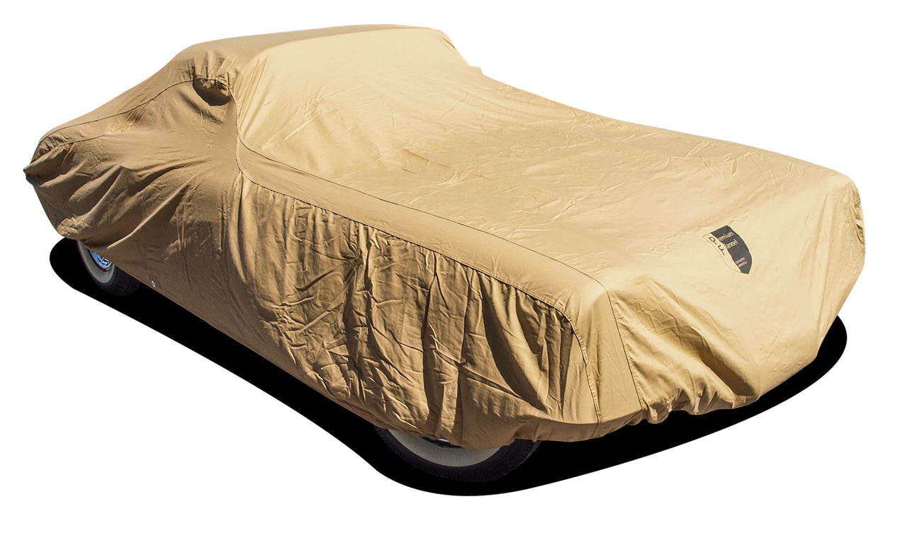 Corvette Premium Flannel Indoor Car Cover - Tan - CA