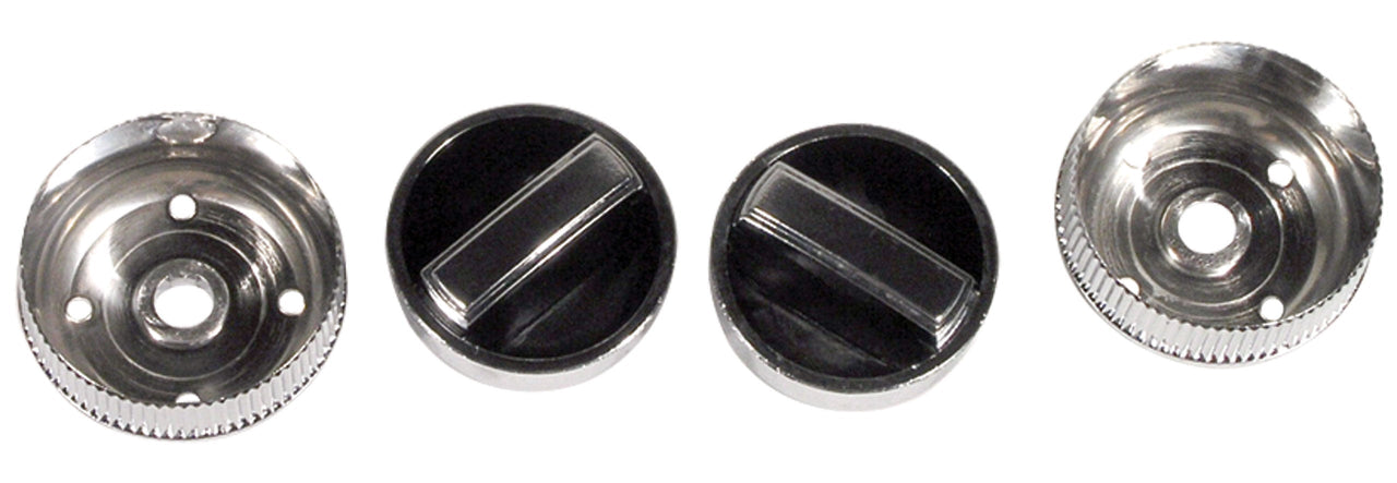 1968-1968 Corvette Radio Knobs 4 Piece Set-40426-Corvette-Store-Online