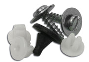 1963-1965 Corvette Front License Plate Screw, Nut & Bumper Set. - CA-42110-Corvette-Store-Online