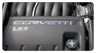 Chevrolet Corvette C6 LS3 Fuel Rail Lettering Kit (Pair)