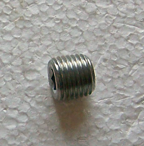 1963-1967 Corvette Cam Plug. Rear Of Block - Square Hole - CA-42219-Corvette-Store-Online