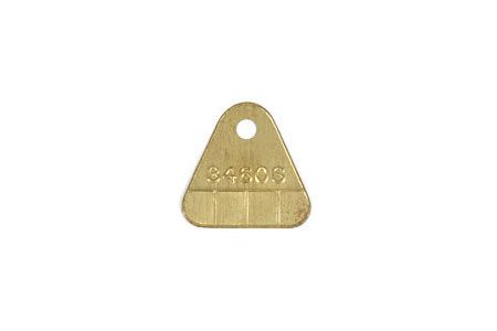 1963-1963 Corvette Carburetor Id Tag. 3501S 250HP - CA-42271-Corvette-Store-Online