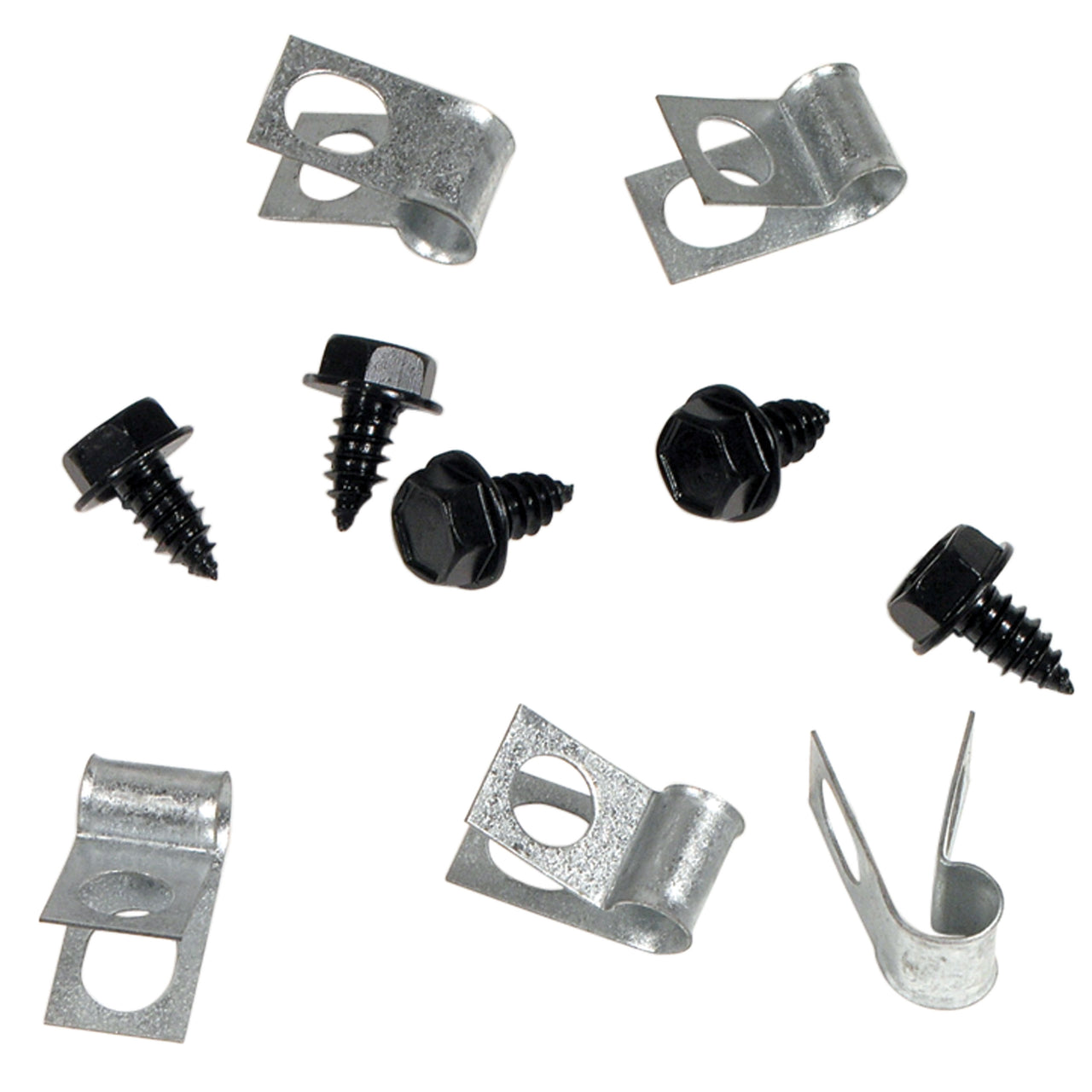1974-1982 Corvette Fuel Line Clips - 10 Piece Set - CA-44978-Corvette-Store-Online