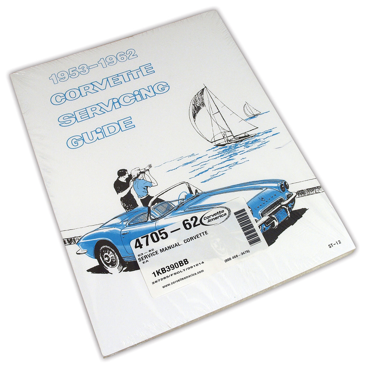 1953-1962 Corvette Service Manual Corvette - CA-470562-Corvette-Store-Online