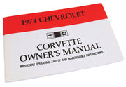 1974-1974 Corvette Owners Manual Corvette - CA-470874-Corvette-Store-Online