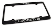 1995-1995 Corvette License Plate Frame Corvette Black - CA-471095-Corvette-Store-Online