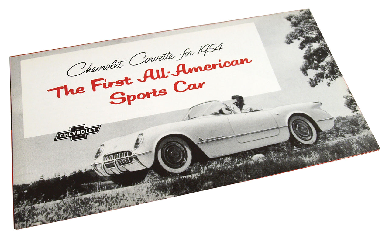1954-1954 Corvette Sales Brochure Corvette - CA-471154-Corvette-Store-Online