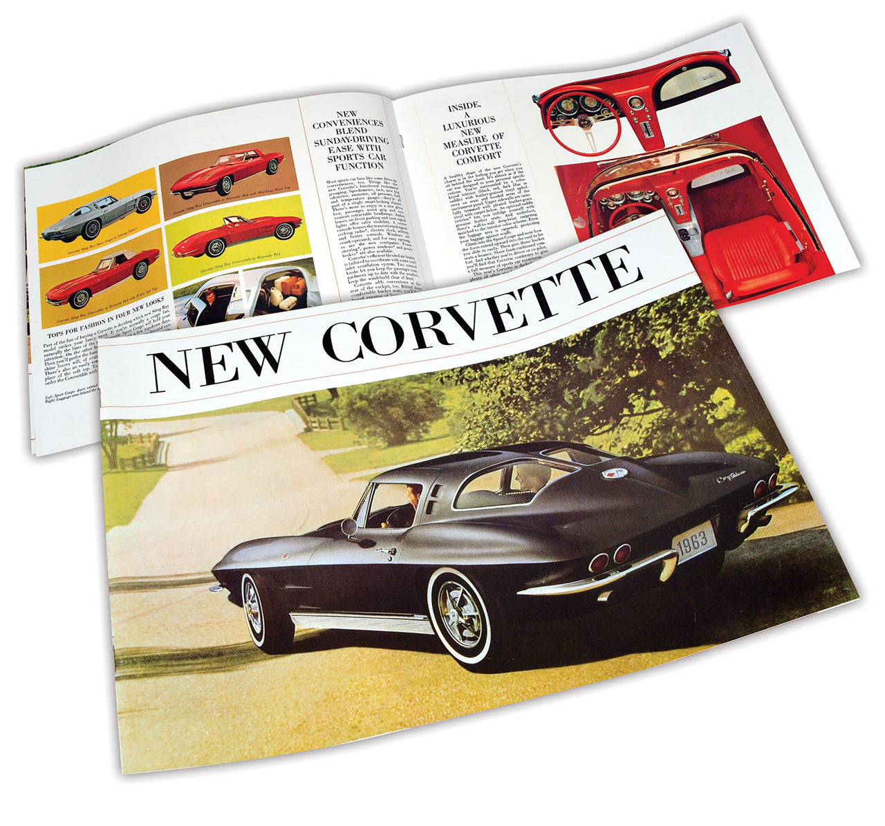 1963-1963 Corvette Sales Brochure Corvette - CA-471163-Corvette-Store-Online