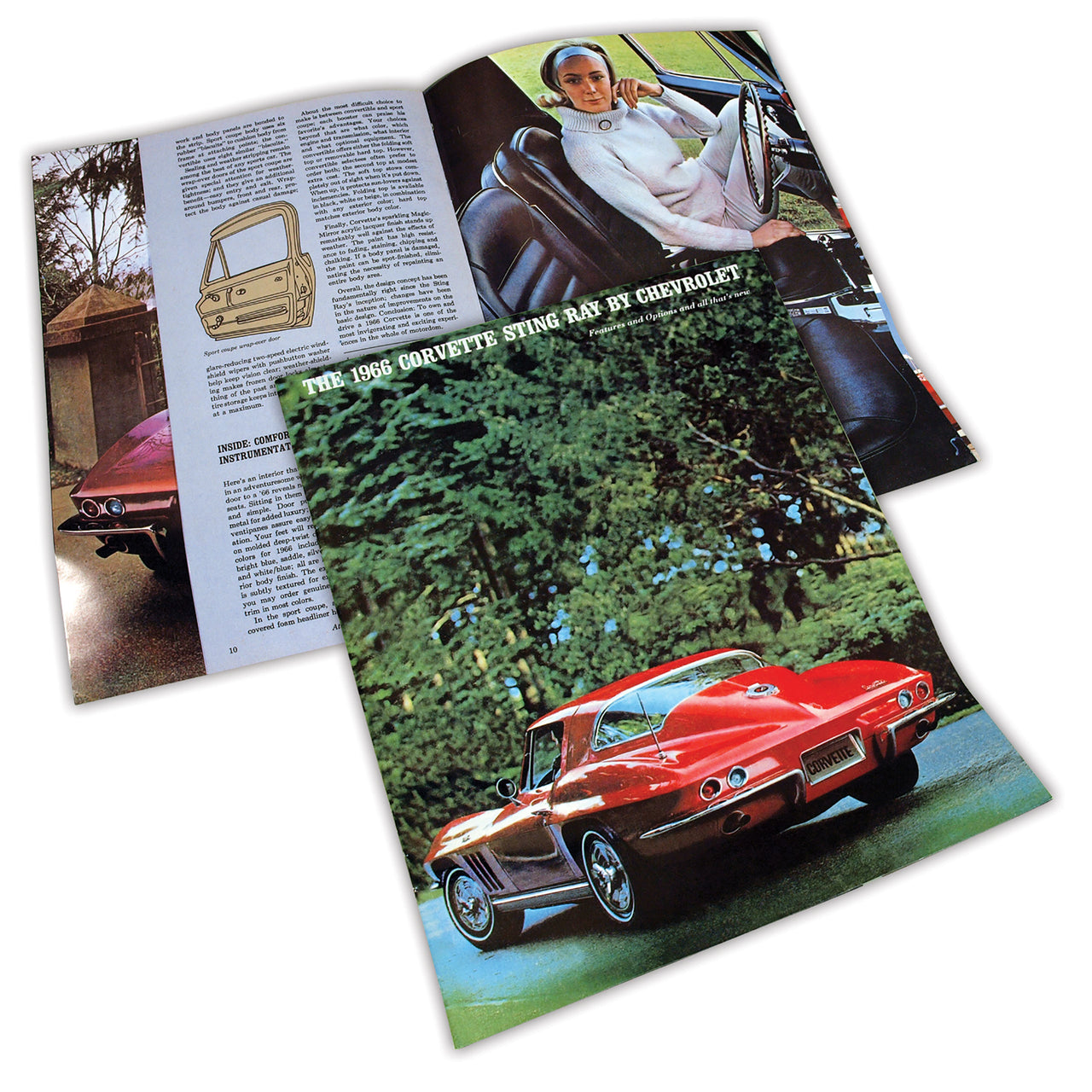 1966-1966 Corvette Sales Brochure Corvette - CA-471166-Corvette-Store-Online