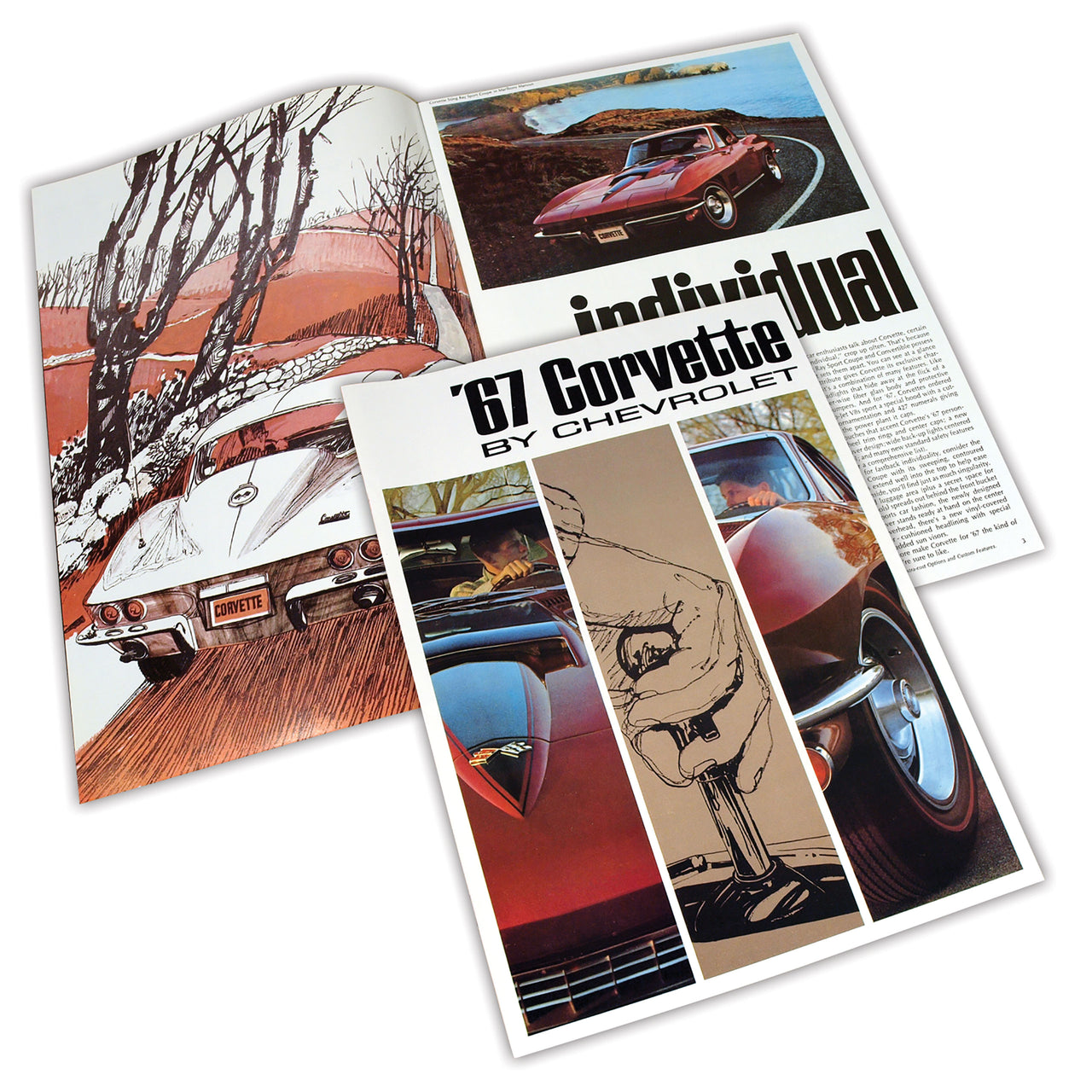 1967-1967 Corvette Sales Brochure Corvette - CA-471167-Corvette-Store-Online