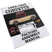 1953-1955 Corvette Assembly Manual Corvette - Bound - CA-472453-Corvette-Store-Online