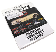 1977-1977 Corvette Assembly Manual Corvette - Bound - CA-472477-Corvette-Store-Online