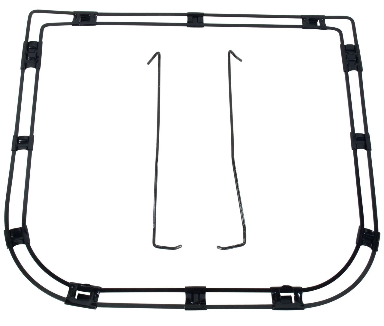 1956-1958 Corvette Seat Bottom Retainer Ring W/Hold Down Rods - CA-47326-Corvette-Store-Online
