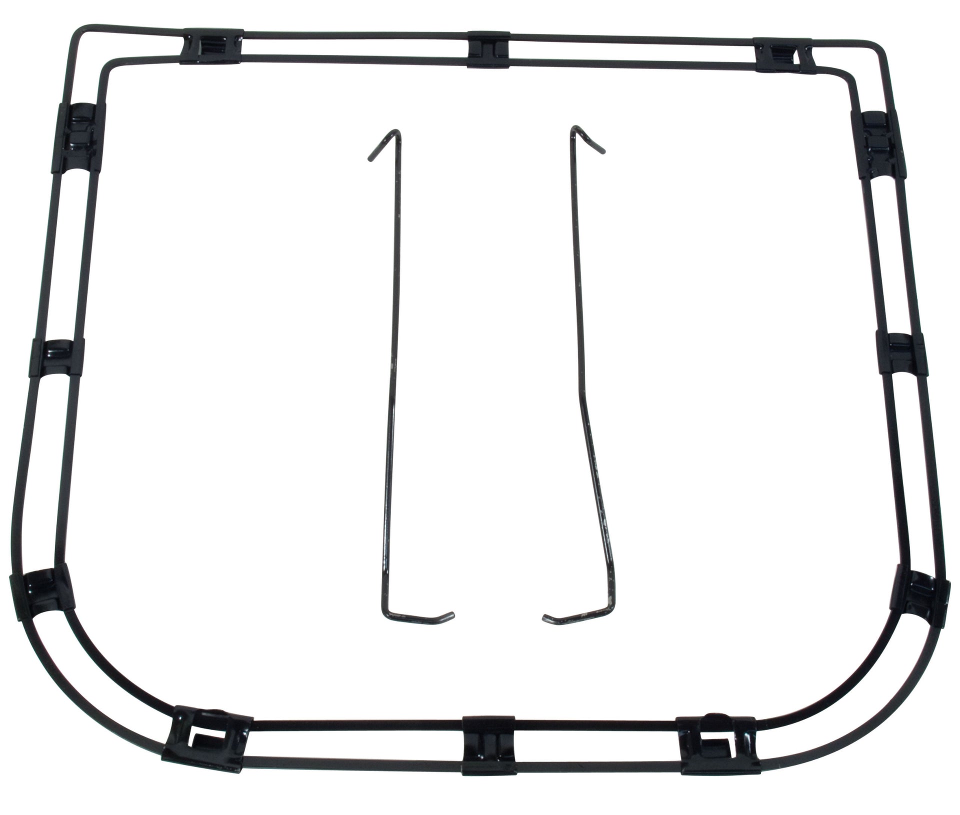 1956-1958 Corvette Seat Bottom Retainer Ring W/Hold Down Rods - CA-47326-Corvette-Store-Online