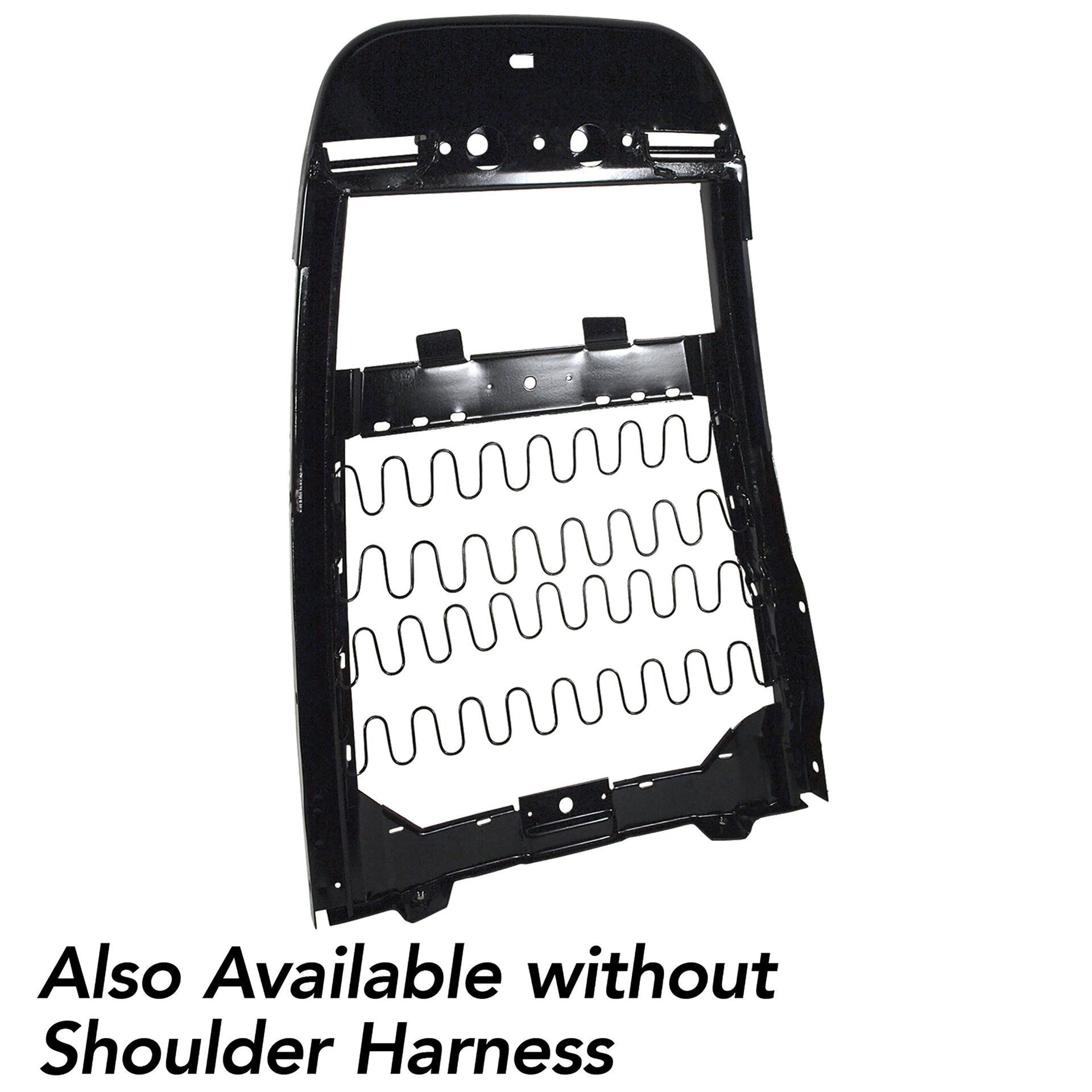1970-1978 Corvette Seat Frame Back W/out Shoulder Harness - CA-48072-Corvette-Store-Online