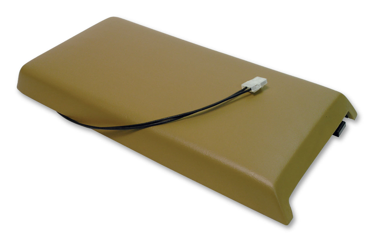1984-1987 Corvette Console Door W/Light - Saddle - CA-48169-Corvette-Store-Online