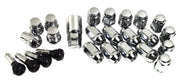 1984-1996 Corvette Chrome Wheel Lug Nuts, Locks, & Valve Stems Kit - CA-48174-Corvette-Store-Online