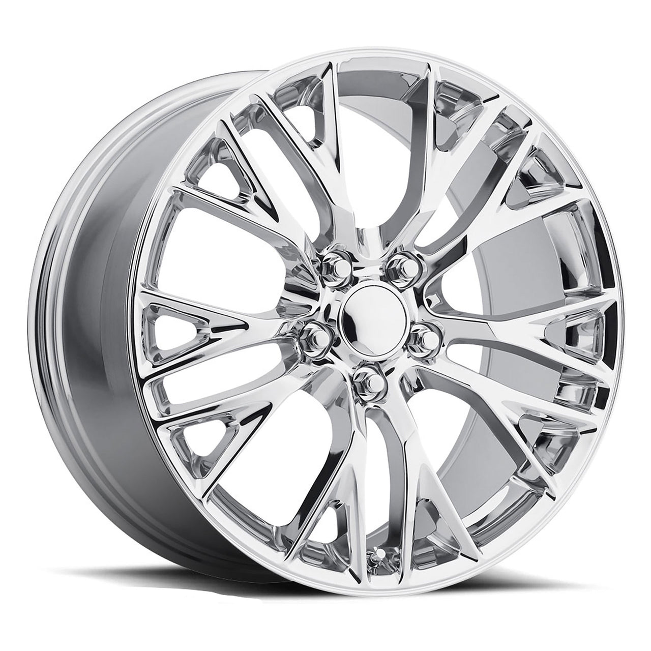 1988-2013 Corvette C7 Z06 Style Chrome Wheel 18x85 56mm Offset - CA-49235-Corvette-Store-Online