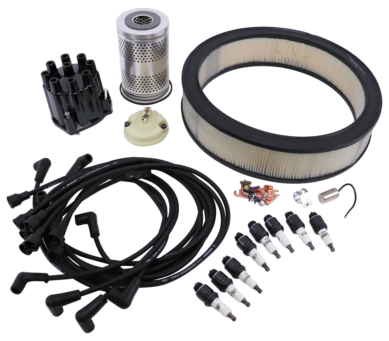 1966-1967 Corvette Engine Tune-Up Kit 300/350hp W/O PCV Valve - CA-49510-Corvette-Store-Online