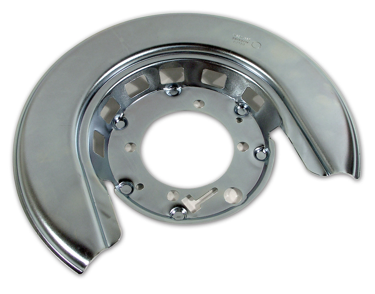 1965-1975 Corvette Rear Backing Shield Silver RH - Reproduction - CA-49581-Corvette-Store-Online