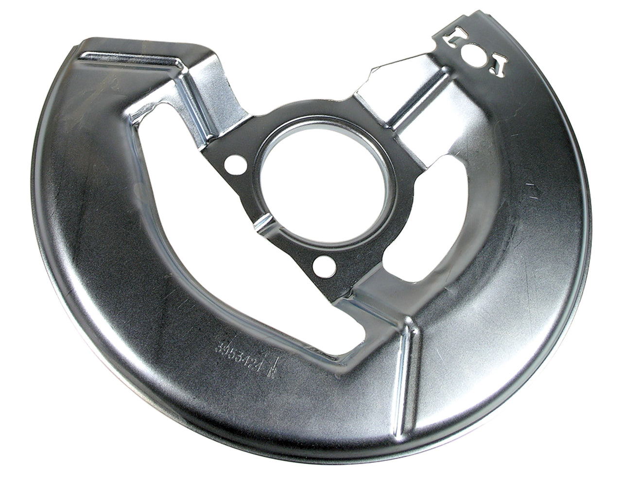 1965-1976 Corvette Front Brake Splash Shield Silver RH - Reproduction - CA-49585-Corvette-Store-Online