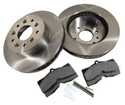 1965-1982 Corvette Front Brake Rotor & Pad Kit - CA-49936-Corvette-Store-Online