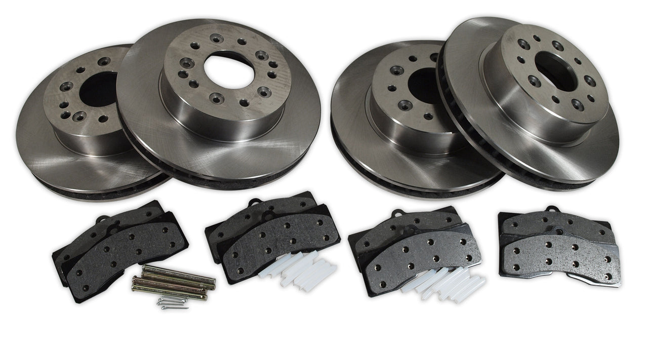 1965-1982 Corvette Brake Rotor & Pad Kit - Car Set - CA-49938-Corvette-Store-Online
