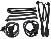 1990-1996 Corvette Weatherstrip Kit - Coupe Body 6 Piece - USA - CA-50517-Corvette-Store-Online