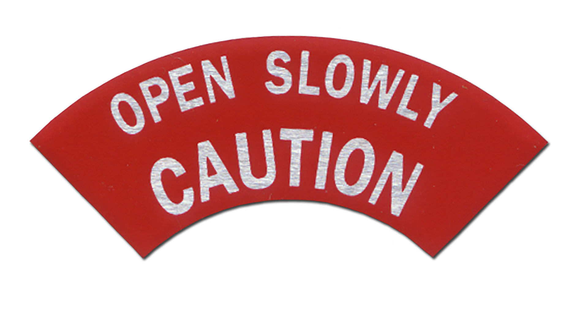 1970-1974 Corvette Gas Cap Caution Plate - CA-51343-Corvette-Store-Online