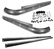 1965-1967 Corvette Side Exhaust Kit - Mild Loud - Stainless Pipes - SBC W/2" Manifold - CA-58004-Corvette-Store-Online