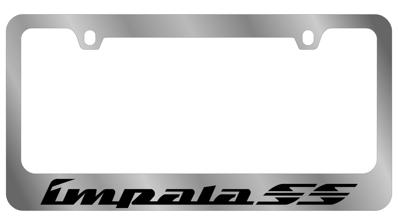 Chevrolet Impala SS Chrome License Plate Frame