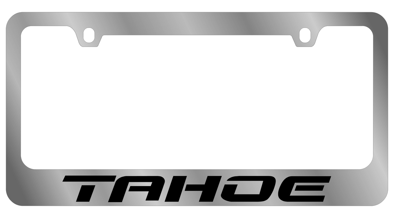 Chevrolet Tahoe Chrome License Plate Frame