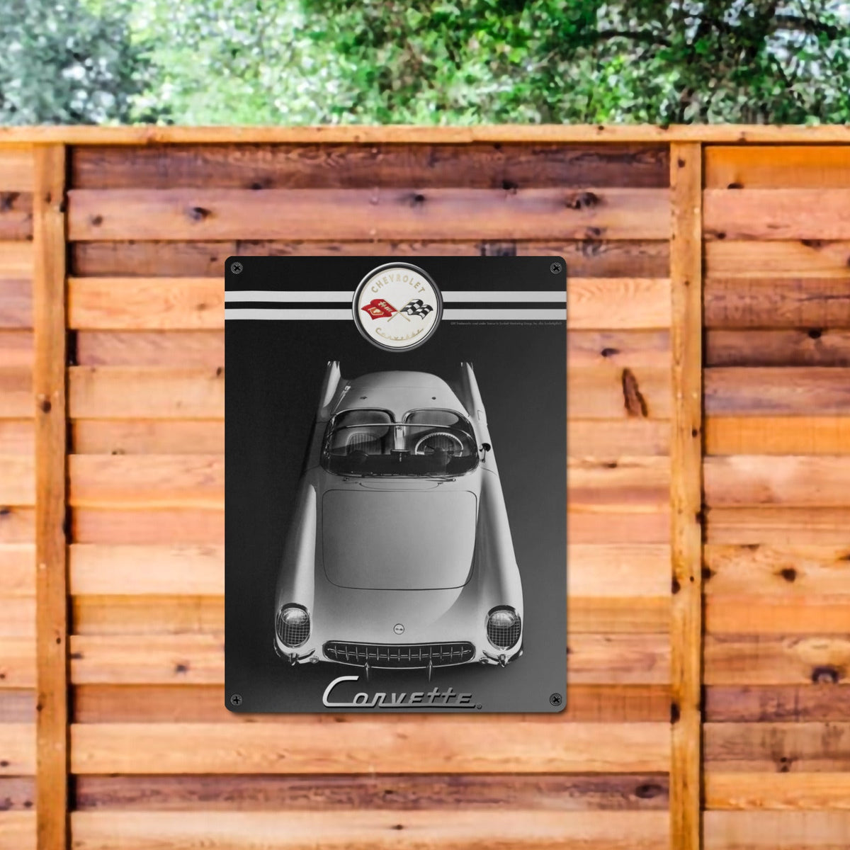 Corvette 1953 C1 Tin Sign 12