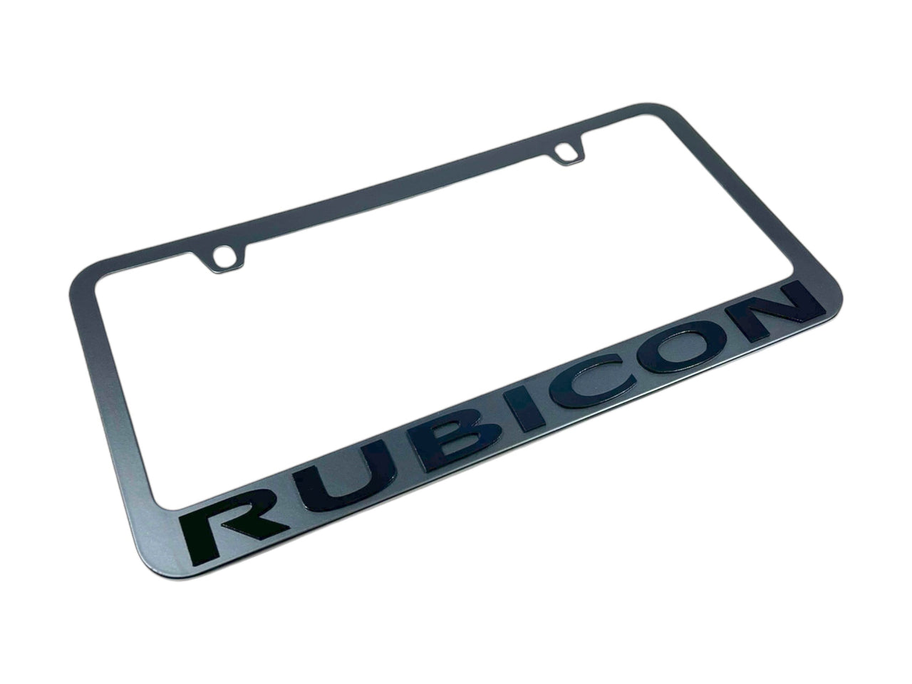 Jeep Rubicon Black License Plate Frame