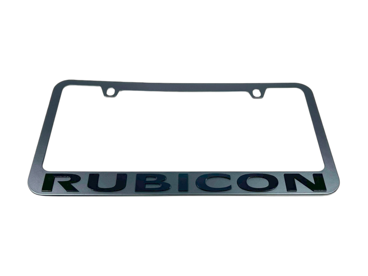 Jeep Rubicon Black License Plate Frame